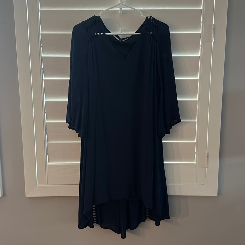 Super soft navy blue dress